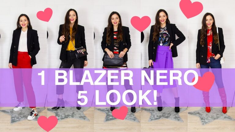 Moda impeccabile: 5 modi per abbinare un blazer nero