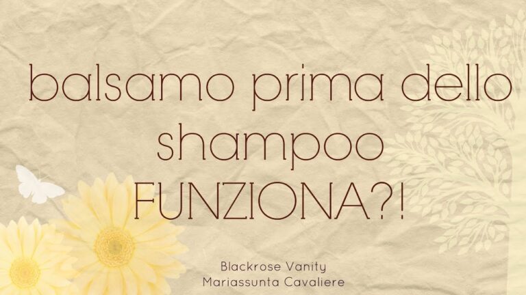 Rivitalizza i capelli secchi: l’effetto balsamo prima dello shampoo