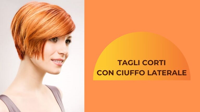 Il look che spopola: Capelli con Ciuffi Corti ai Lati