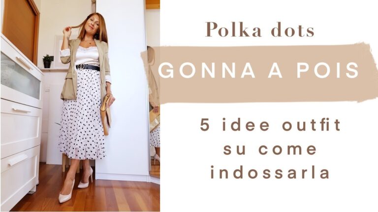 Gonna a pois: abbinamenti audaci per uno stile unico!