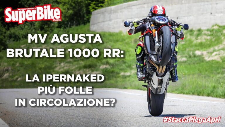 MV Agusta Brutale 1000 RR: La Velocità Massima che Sfida i Limiti