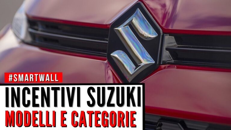 Scopri le imperdibili offerte Suzuki: demolizione auto inclusa!