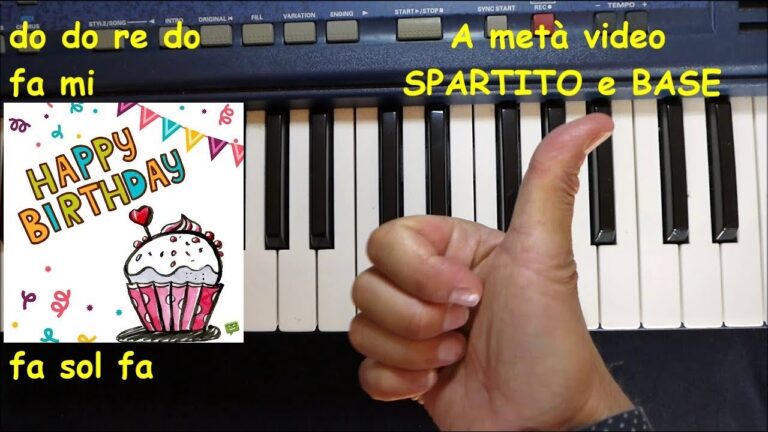 Le Note delle Canzoni per Tanti Auguri: Un Modo Unico di Festeggiare