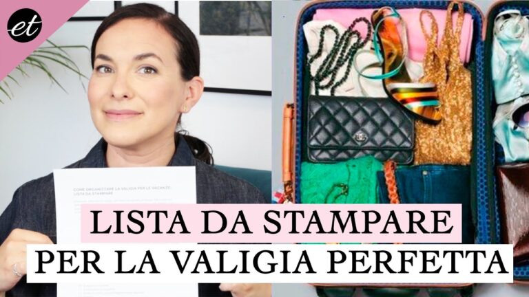Lista per le vacanze: 10 indispensabili per partire senza stress
