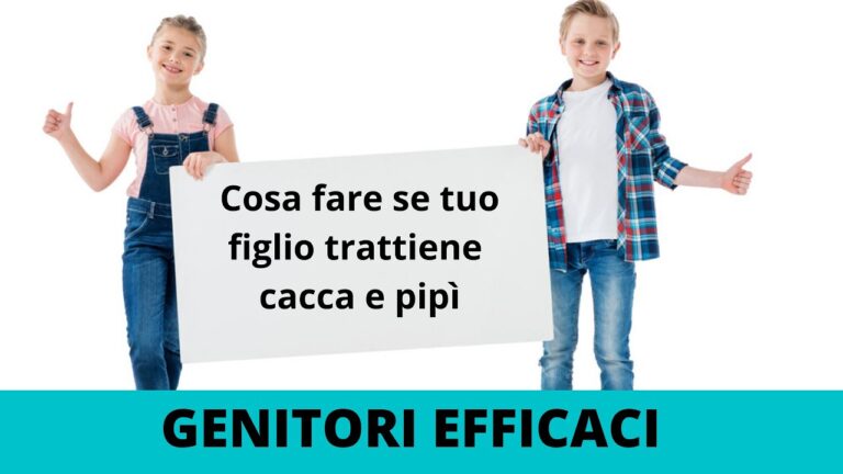 Terribili segreti: Il ‘pipì addosso’ nei bambini di 3 anni
