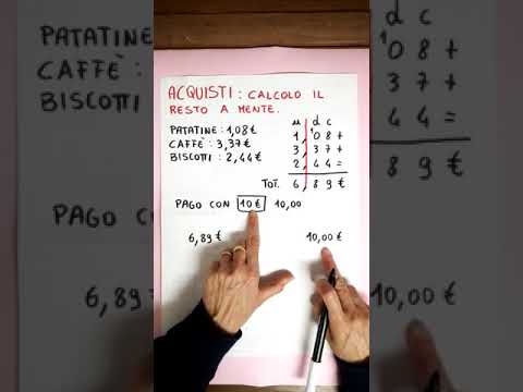 Lezioni pratiche per un cambio perfetto: scopri come imparare a dare il resto!