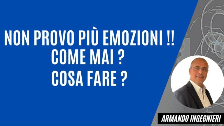 Emozioni in fuga: il mistero dietro la mia incapacit&agrave; di provare