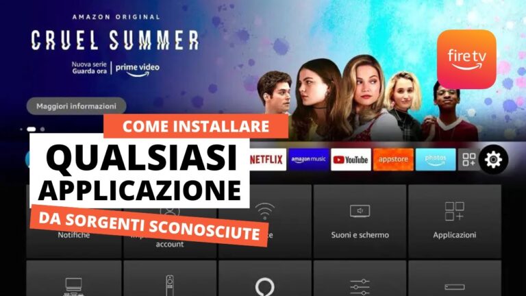 Fire Stick: Installa App Sconosciute e Sfrutta al Massimo le Potenzialità!