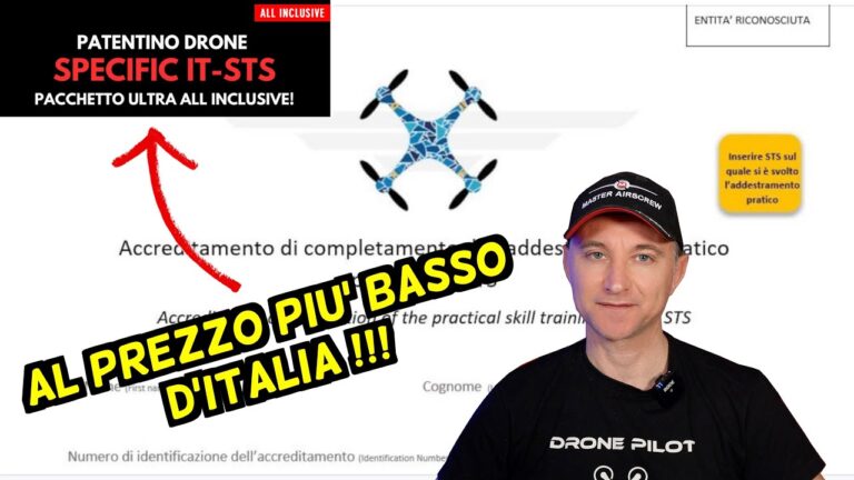 Patentino drone specific: scopri il prezzo conveniente!