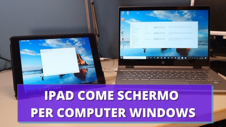 Massimizza la tua produttività: Sfrutta l’iPad come secondo schermo per Windows