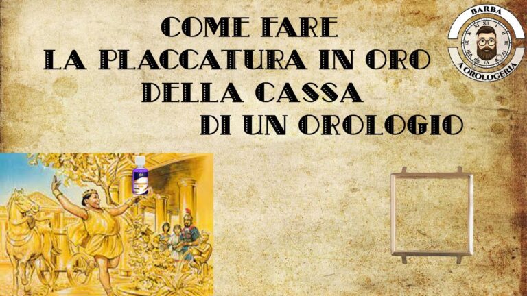 Il PVD Oro si rovina: scopri i segreti per mantenerlo splendente!