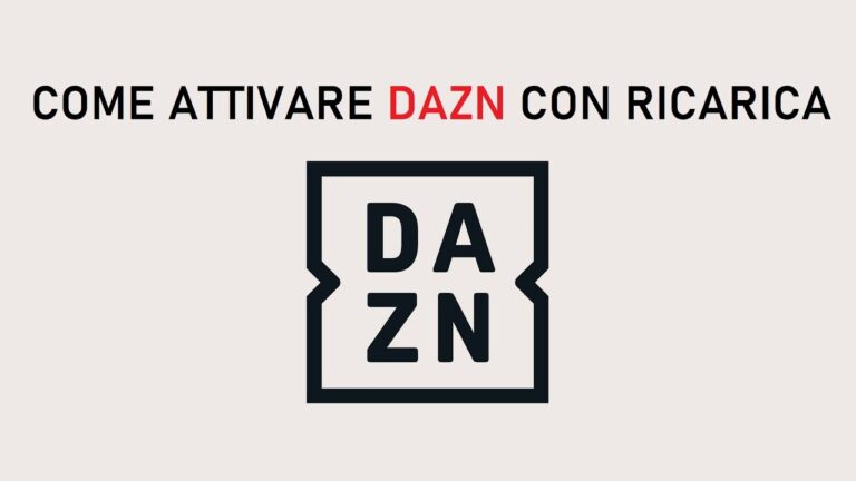 Offerta speciale: Tessera DAZN per 6 mesi a metà prezzo!