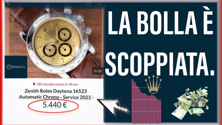 Mercato Rolex in picchiata: cosa sta frenando la domanda?
