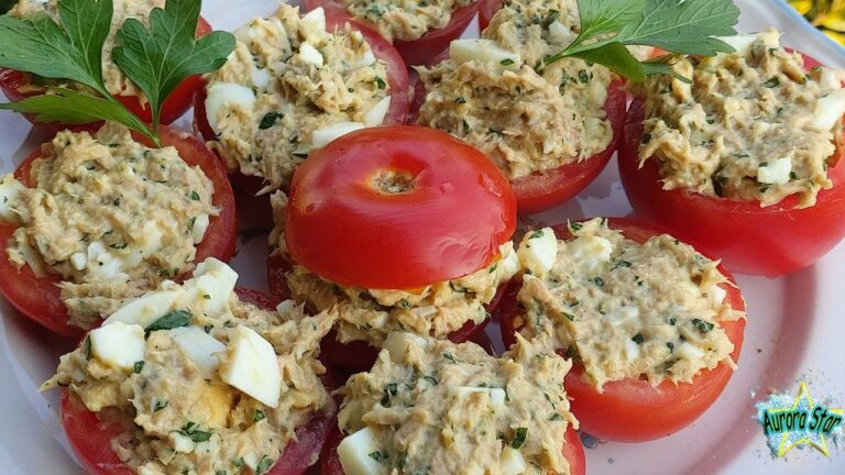 Un’esplosione di gusto: antipasto con uova sode e pomodorini