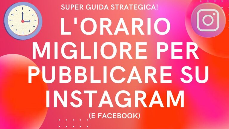 Il momento perfetto per pubblicare su Instagram: scopri a che ora attirerai pi&ugrave; followers!